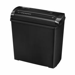 Fellowes Powershred P-25S Strip-Cut Shredder paper shredder Strip shredding 22 cm Black, Grey (Powershred P-25S [Strip Cut] 220-240v UK)
