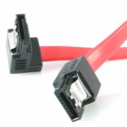 StarTech.com 12in Latching SATA to Right Angle SATA Serial ATA Cable (12IN SATA TO RIGHT ANGLE SATA - SERIAL ATA CABLE)