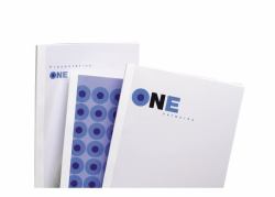 GBC Thermal Binding Covers Standard A4 6mm (GBC IB370045 A4 Clear White Gloss Thermal Binding Cover 6mm Pack of 100)