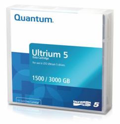 Quantum MR-L5MQN-01 backup storage media Blank data tape 1.5 TB LTO 1.26 cm (Data Cartridge LTO-5 - MR-L5MQN-01, LTO, 1500 GB, - 3000 GB, 10 - 45 Â°C, 10 - 80%, 16 - 25 Â°C - Warranty: 12M)