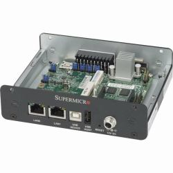 Supermicro SYS-E100-8Q-TD embedded computer 0.4 GHz Intel Quark 512 GB (A1SQN, CSE-E100-015F+ AOC-CDMA+ antennas)