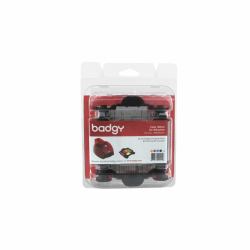 Evolis Ribbon & Cleaning Kit badgy 100p printer ribbon 100 pages Black, Blue, Pink, White, Yellow (VBDG204EU YMCKO Colour Ribbon - 100 Prints)