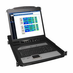 Tripp Lite B020-U16-19-IP NetDirector 16-Port 1U Rack-Mount Console IP KVM Switch with 19 in. LCD (NetDirector 16-Port 1U Rack-Mount Console IP KVM Switch with 19 in. LCD B020-U16-19-IP)