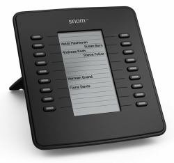 Snom D7 IP add-on module Black 18 buttons (SNOM D7 KEYPAD BLACK - FOR 715 D715 720 D725 760 D765)