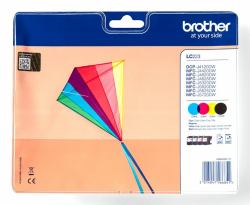 Brother LC223VALBPDR ink cartridge 4 pc[s] Original Black, Cyan, Magenta, Yellow (Multipack BROTHER DCP-J4120W/J4420DW/J53-Farbe: schwarz, cyan, mangeta, yellow)