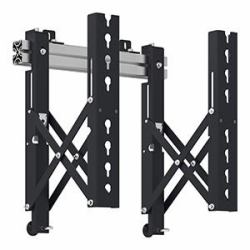 AG Neovo VWM-02 165.1 cm [65"] Black, Silver (VWM-02 - VIDEO-WALL-MOUNT W/ PUSH-TO-OPEN)