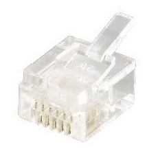 Equip Telephone Plug, 6P6C (Telephone Plug, 6P6C - Warranty: 12M)