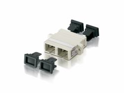 Equip SC Fiber Optic Adapter OM4 (Equip 156146007 SC Fiber Optic Adapter OM4; 1Set = 12pcs/bag. [2Years warranty])