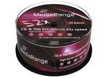 MediaRange MR207 blank CD CD-R 700 MB 52x 50 pc[s] (MediaRange - CD-R x 50 - 700 MB - lagr)