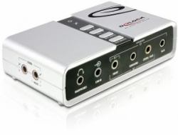 DeLOCK USB Sound Box 7.1 7.1 channels (Delock USB Sound Box 7.1 - lydkort)