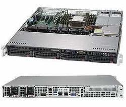 Supermicro CSE813MFTQC-R407CB Rack [1U] 0 GB (1U CHASSIS 4X3.5HS SAS3/SATA3,4x3.5 SAS3/SATA3 HDD HotSwap, 1xPCI-E Slot, 400Watt 1+1 redundant PLATINUM)