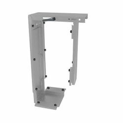 Ergo CMS1512 CPU holder Under desk CPU holder Silver (CMS1512 - Fixed Under Desk CPU Holder with Width and Height Adjustability)