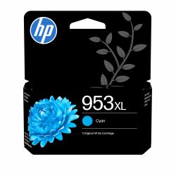 HP 953XL High Yield Cyan Original Ink Cartridge (Tinte HP 953XL / F6U16AE Cyan)