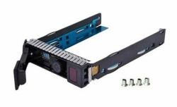 HP 651314-001 drive bay panel 8.89 cm [3.5"] Bezel panel Black (LFF G8/G9 SmartDrive Carrier - Hard drive Tray - Warranty: 12M)