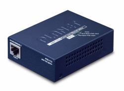 PLANET POE-171S network splitter Power over Ethernet [PoE] Blue (Single Port 10/100/1000Mbps - Ultra POE Splitter 12V/19V/24V - Warranty: 36M)
