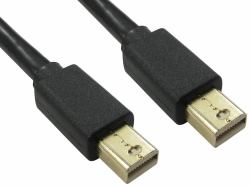 Cables Direct Mini DisplayPort, 0.5m Black (CDL 0.5Mtr Mini DisplayPort Cable)
