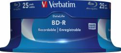 Verbatim Datalife 6x BD-R 25 GB 25 pc[s] (VERBATIM BD-R DATALIFE 25GB 6X WHITE BLUE SURFACE 25 PK SPIN)