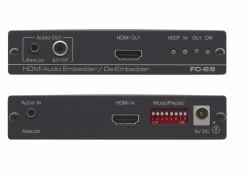 Kramer Electronics FC-69 video signal converter (FC-69 - 4K UHD HDMI Audio Embedder / De&minus;Embedder)