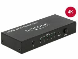 DeLOCK 18685 video switch HDMI (Delock HDMI UHD Switch 5 x HDMI in > 1)