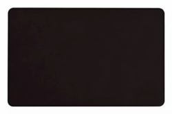 Zebra 800050-157 blank plastic card (CARD FOOD SAFE PVC 30 MIL - BOX OF 500 CARDS BLACK GLOSSY)
