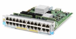 HPE Aruba 20-port 10/100/1000BASE-T PoE+ / 4-port 1/2.5/5/10GBASE-T PoE+ MACsec v3 zl2 network switch module (HPE GIGABIT ETHERNET MODULE 20PORT [PoE+,] x20 + 1/2.5/5/10GBase-T [PoE+] x4)