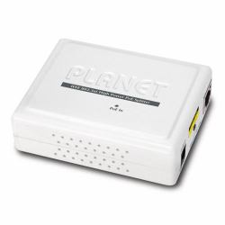 PLANET POE-162S network splitter Power over Ethernet [PoE] White (IEEE802.3at High Power PoE - Splitter - 12V/24V - Warranty: 36M)