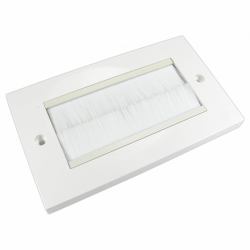 CDL Dual Gang White Brush Plate