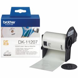 Brother CD/DVD Labels (Brother DK11207 CD and DVD Film Labels)
