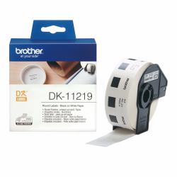 Brother DK-11219 printer label White (Brother DK11219 Round Labels)