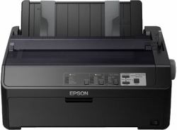 Epson FX-890IIN (Epson FX 890IIN - Printer - B/W - dot-matrix - Roll [21.6 cm], JIS B4, 254 mm [width] - 240 x 144 dpi - 9 pin - up to 738 char/sec - parallel, USB 2.0, LAN)