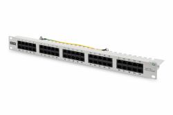 Digitus CAT 3 ISDN patch panel, unshielded, grey (DIGITUS CAT 3 ISDN PATCH PANEL - 50 PORT 1 HE)