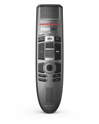 Philips SpeechMike Premium Air Grey, Metallic (Philips SMP4010 SpeechMike Premium Air Slide Switch Dictation Microphone)