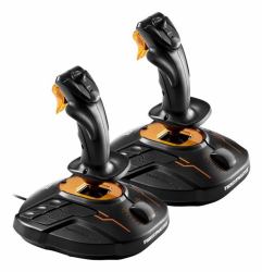 Thrustmaster T.16000M FCS SPACE SIM DUO Black, Orange USB Flightstick Analogue / Digital PC (Thrustmaster Gaming Joystick)