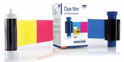 Magicard MA300YMCKO printer ribbon 300 pages Black, Cyan, Magenta, Yellow (Ribbon, DYE, MAGI,300 prints, - Includes Cleaning Spool - MA300YMCKO, Pronto, 300 pages, Black,Cyan,Magenta,Yellow, Dye-su...