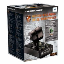 Thrustmaster HOTAS Warthog Dual Throttles Black USB Flight Sim PC (THRUSTMASTER HOTAS WARTHOG DUAL THROTTLE)
