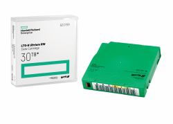 HPE LTO-8 Ultrium 30TB RW Non Custom Labeled Library Pack 20 Data Cartridges with Cases (HPE LTO-8 ULTR 30TB RW-STOCK - 20PK)