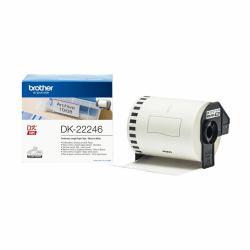 Brother DK-22246 label-making tape Black on white (DK-22246 CONTINUOUS PAPER - 103.6MM X 30.48M)