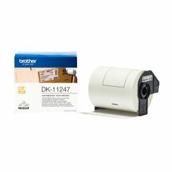 Brother DK-11247 label-making tape Black on white (DK-11247 LARGE SHIPPING LABEL - 103.6MM X 164.3MM/108 LABELS)