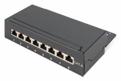 Digitus Desktop CAT 6, class E patch panel, shielded (DESKTOP CAT 6 CLASS E PANEL SHIELDED)