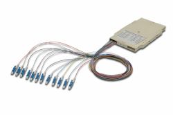 Digitus Splice cassette with 12 pigtails, pre-assembled, LC, OS2 (DIGITUS SPLICE CASSETTE - WITH PIGTAILS)