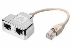 Digitus Patch Cable Adapter, CAT 5e, shielded - 1:1 (DIGITUS netvÃ¦rksadapter)