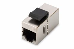 Digitus CAT 5e Class E Modular Coupler, shielded (DIGITUS CAT 5E MODULAR COUPLER - SHIELDED RJ45 TO RJ45)