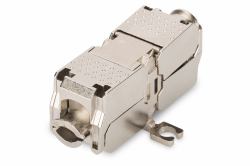 Digitus CAT 6A Field Termination Coupler, 500 MHz (CAT6A FIELD TERMINATION COUPLER - 500 MHZ SHIELDED 26X35X80MM)