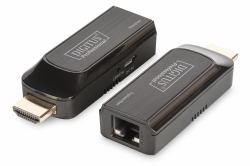 Digitus Mini HDMI Extender Set (MINI HDMI EXTENDER SET - FULL HD 50M CAT6/6A/7 BLACK)