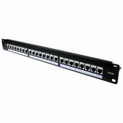 Cables Direct UT-899CAT6APP24 patch panel 1U (CDL 24 Port Cat6A Pat Pan coupler)