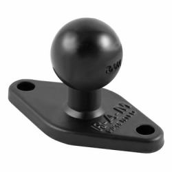 RAM Mounts Diamond Ball Base (RAM 2.43" x 1.31 - Diamond ball base w/ 1" ball - for the TC7X vehicle cradle - Warranty: 1188M)