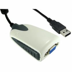 Cables Direct USB2-VGA3 USB graphics adapter 1680 x 1050 pixels Black, White (CDL USB 2.0 to SVGA Adapter)