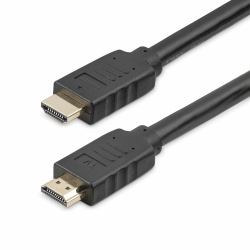 StarTech.com 30ft [10m] HDMI 2.0 Cable - 4K 60Hz Active HDMI Cable - CL2 Rated for In Wall Installation - Long Durable High Speed UHD HDMI Cable - HDR, 18Gbps - Male to Male Cord - Black (30FT HDMI...