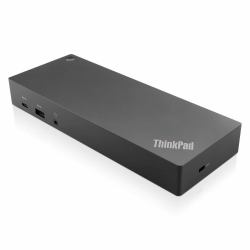Lenovo 40AF0135UK laptop dock/port replicator Wired USB 3.2 Gen 1 [3.1 Gen 1] Type-C Black (Lenovo ThinkPad Hybrid USB-C Dock)