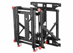 Peerless DS-VW775-QR signage display mount 152.4 cm [60"] Black (Peerless DS-VW775-QR Smartmount Full Service Wall Mount For 46" To 60" Displays, Push To Release Version)